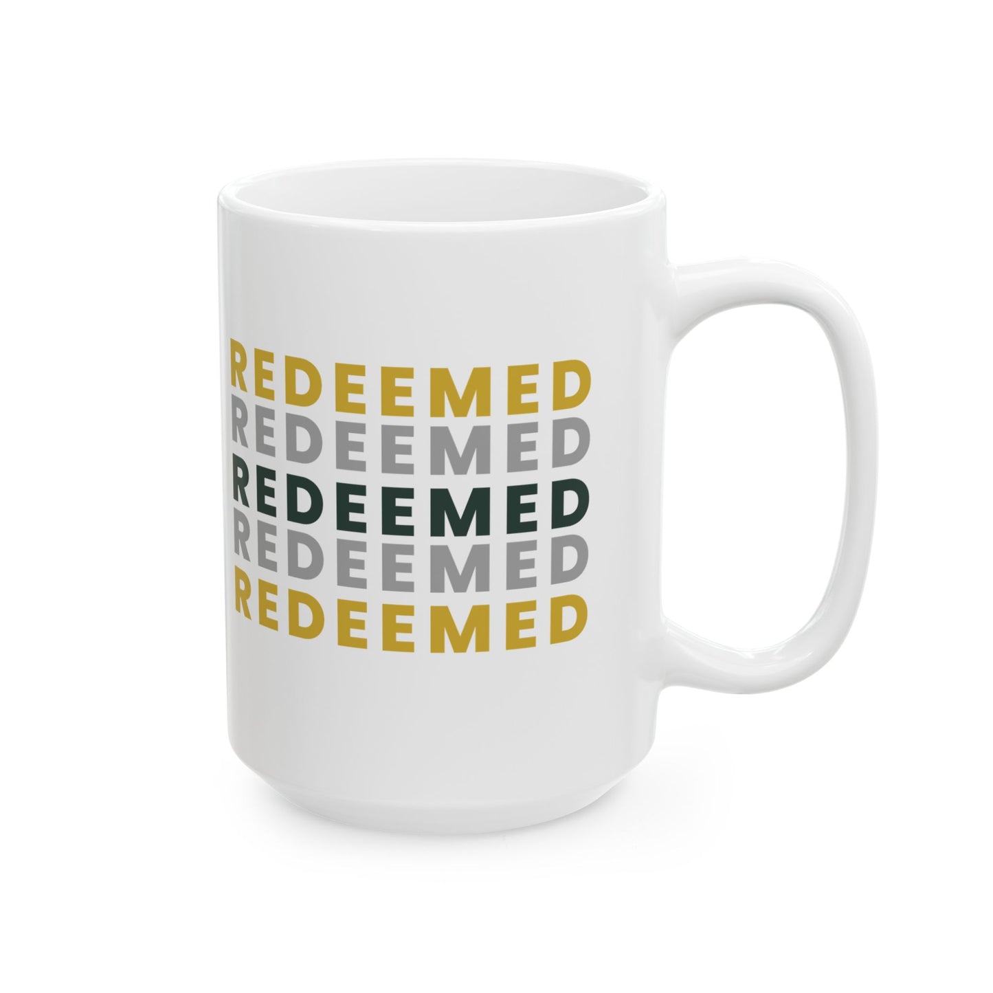 Redeemed Mug (11 oz and 15 oz)