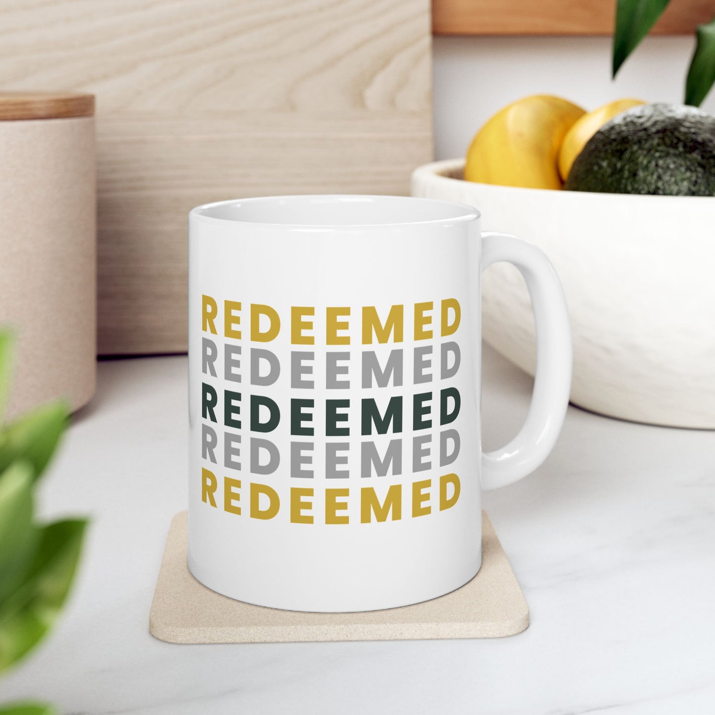 Redeemed Mug (11 oz and 15 oz)